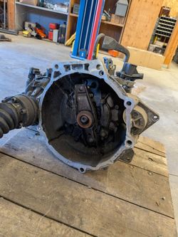 Mark 3 Jetta transmission with axles manual 5-speed