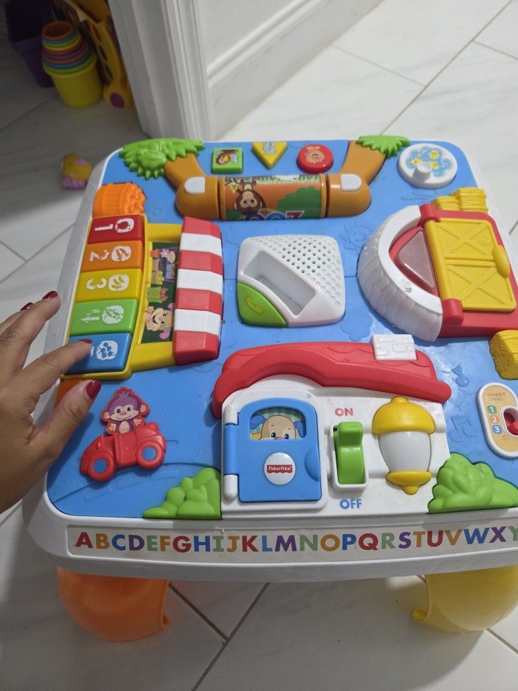 Learning Activity Table Toy