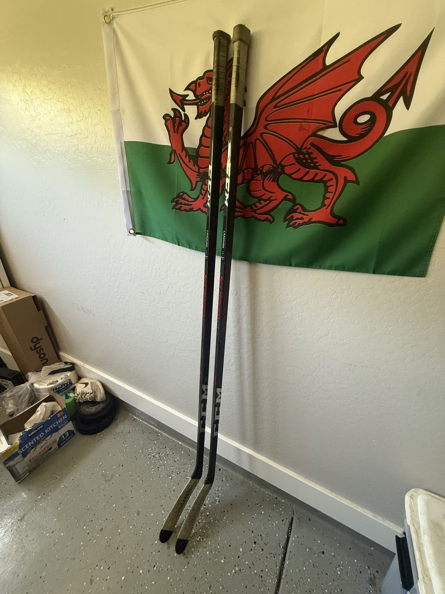 2 CCM Jetspeed FT3 Pro Hockey Sticks
