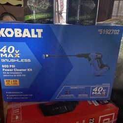 GENERATOR,40V POWER WASHER BRAND NEW 