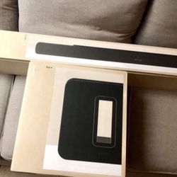 Brand New Sealed Includes Warranty! Sonos Arc Ultra (black) + Sonos Sub4 (black)