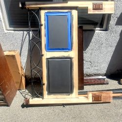 Free Queen bedframe and China closet