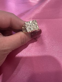 14k Gold Nugget Ring