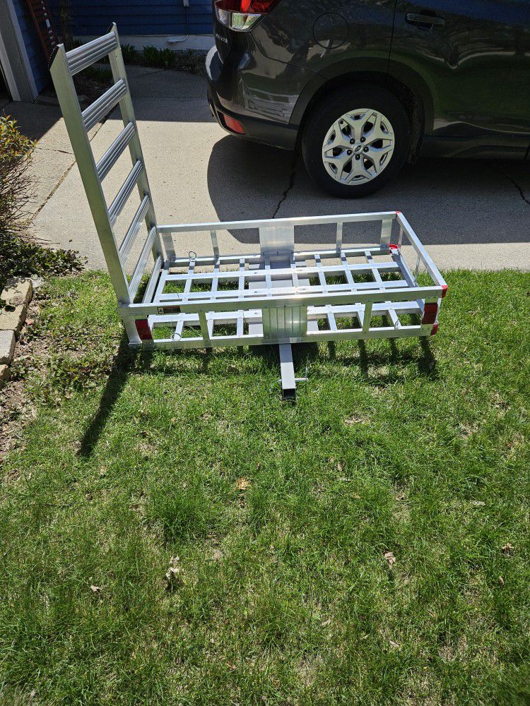 HAUL-MASTER 500 lb. Capacity Aluminum Mobility Wheelchair and Scooter Carrier ($180 NEW) 