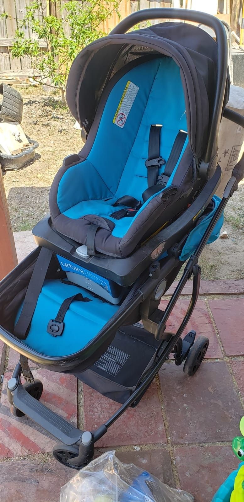 Stroller with car seat