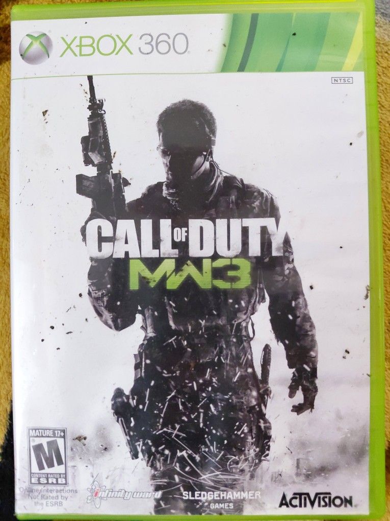 Xbox 360 Call Of Duty Modern Warfare 3