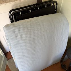 Free Folding Bed With Mattress 