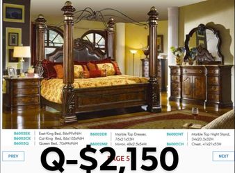 Queen bedroom set