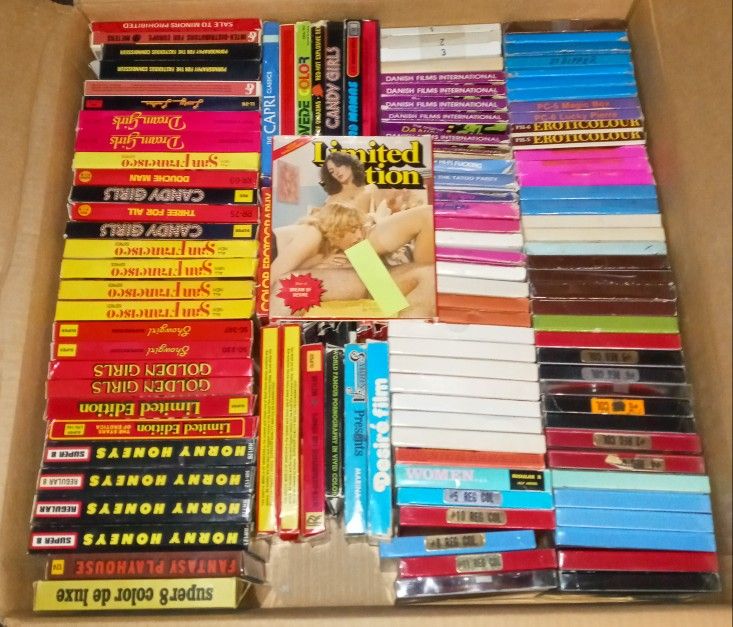 Vintage 1970's-80's 8mm Adult Erotic Film Reels @ $15.99 each