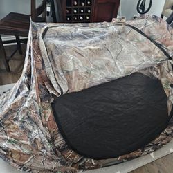 Lucky Bums Camo Quick Pop-up Tent