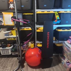 Workout Bench And Exercise Equipment 