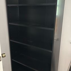Black Bookshelf 