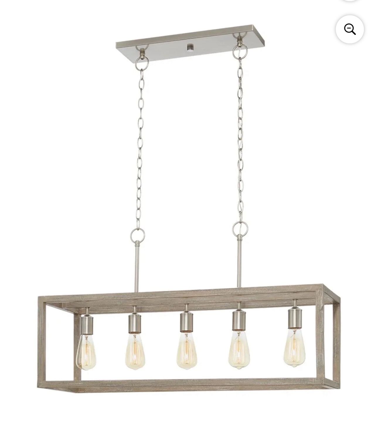Used Hampton bay Farmhouse Style Light