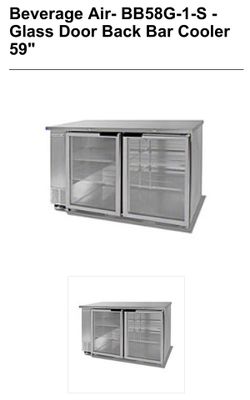 BEVERAGE AIR refrigerator