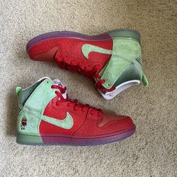 Nike Sb Dunk High “Strawberry Cough” Size 10.5 Brand New 