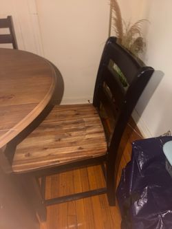 Bar height table set