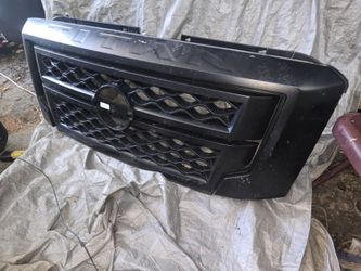 2020 2023 nissan titan pro-4x oem grille