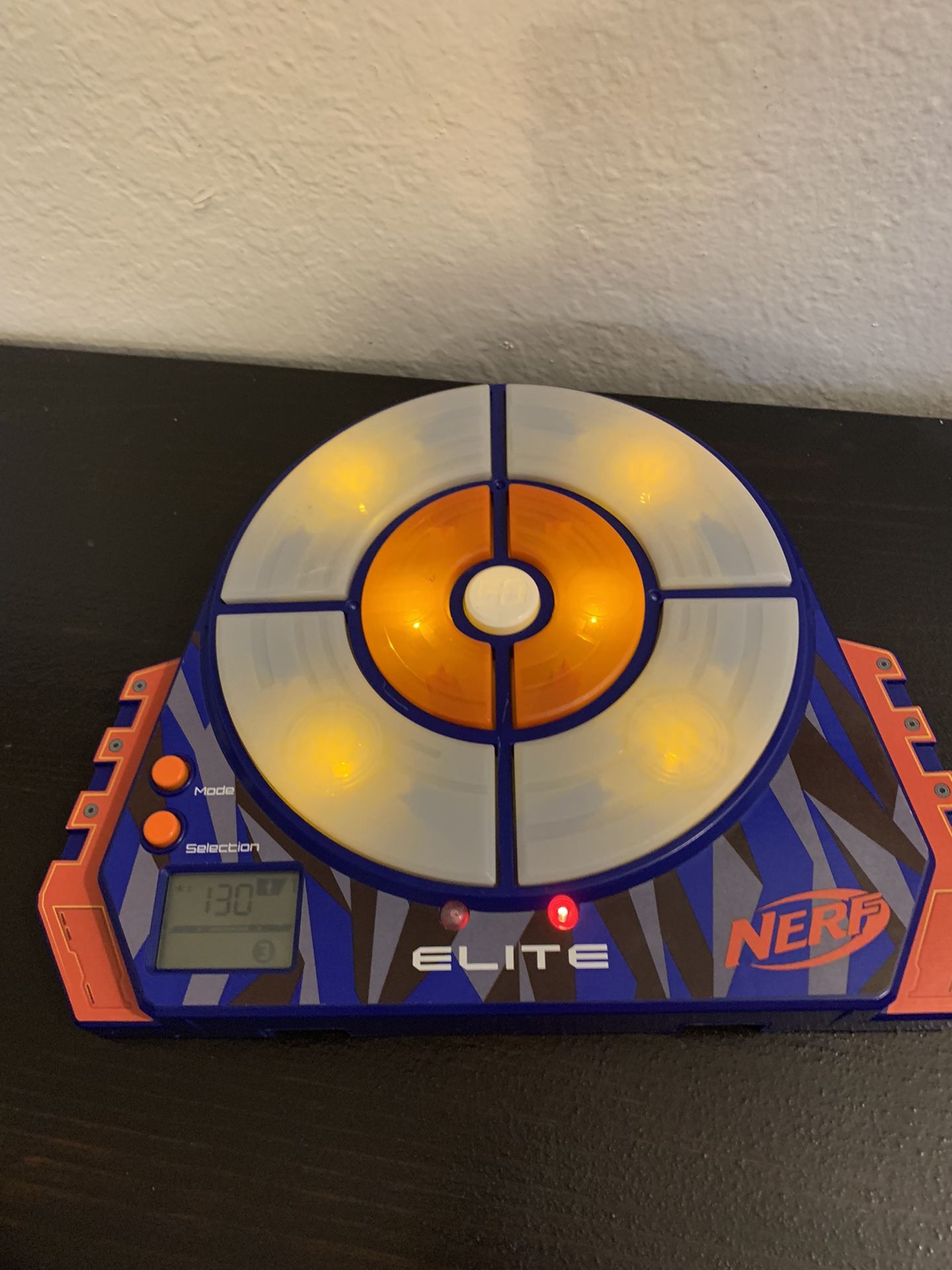 NERF Digital Light up Target and Predator Gun