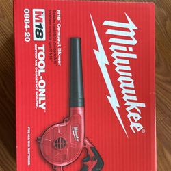 Milwaukee M18 compact blower new