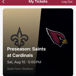 Saints vs Cardinals 