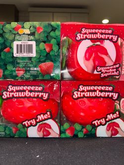 Real Strawberry sunny days squishy!