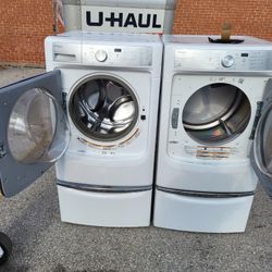 Washer And  Electric Dryer Set Free Delivery And Install