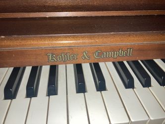 kohler & campbell Piano 🎹 With  music Book 📕 