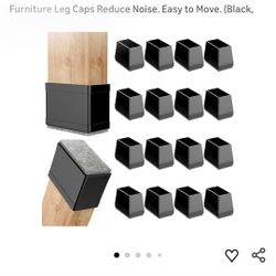 16 Pieces Rectangle Chair Leg Protector (New Firm On Price 