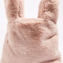 Tote  Bag Faux Fur Small