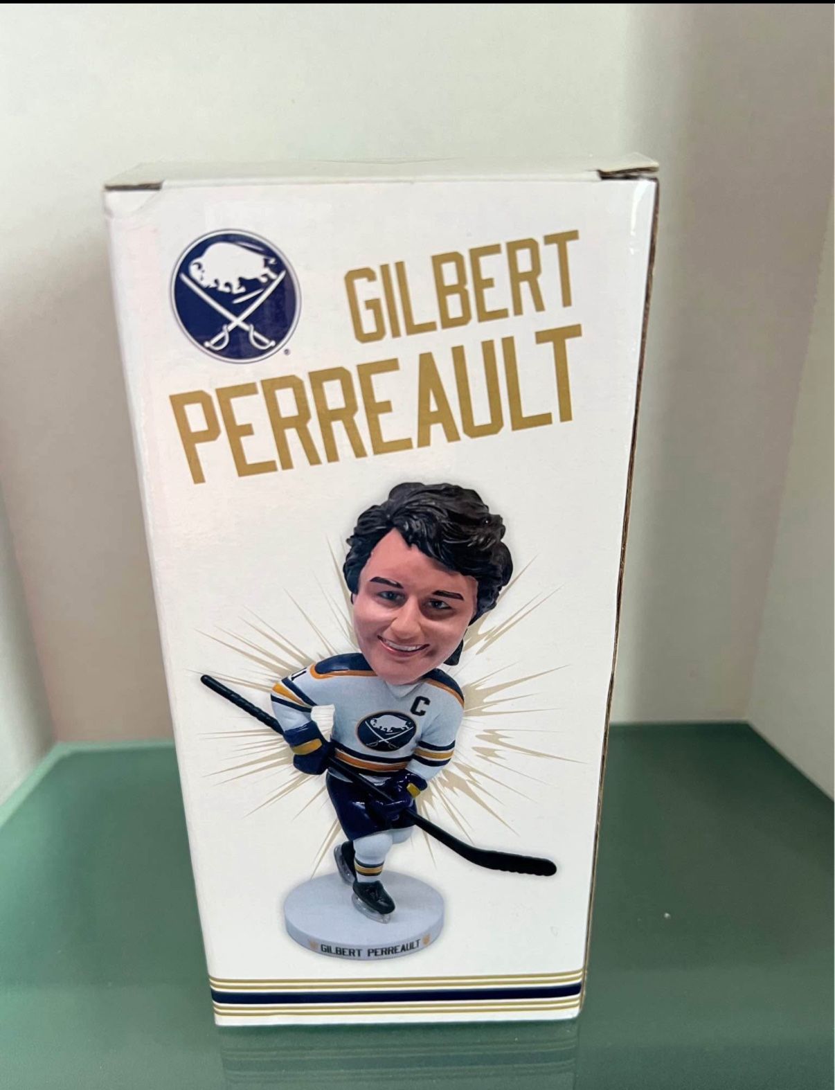 Buffalo Sabres Gilbert Perreault 50th Anniversary Bobblehead