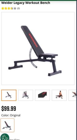 Weider bench