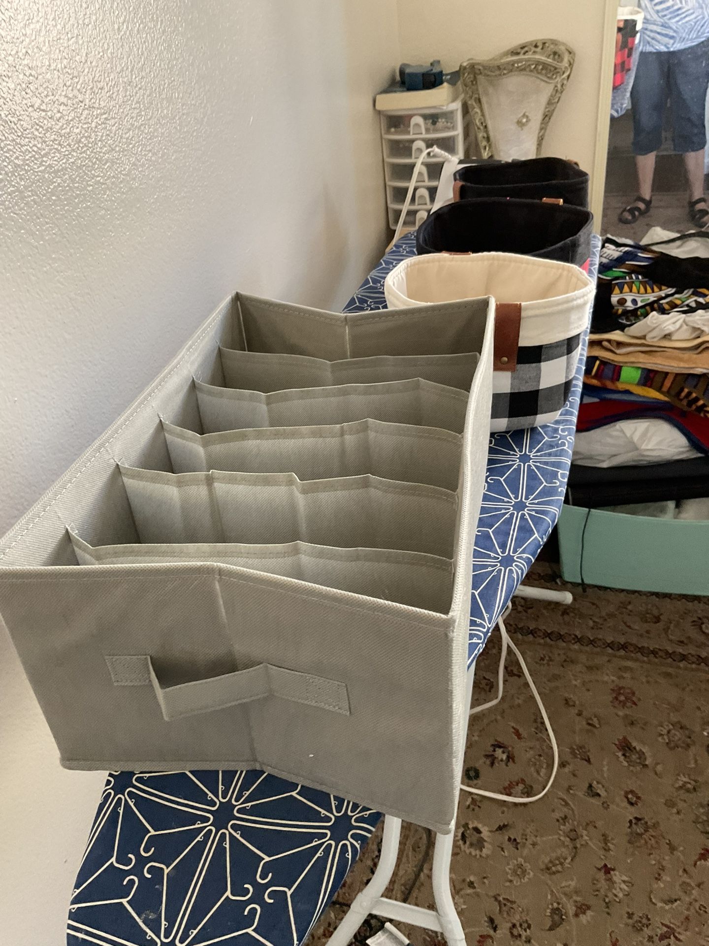 Four new closet or drawer organiser $4 each