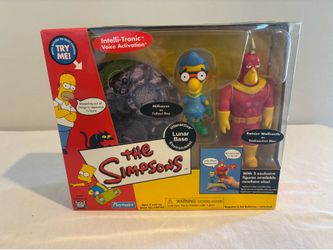 Radioactive man and fallout boy simpsons playmates set
