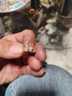 14k Marquise Cut 2.5K Diamond Ring