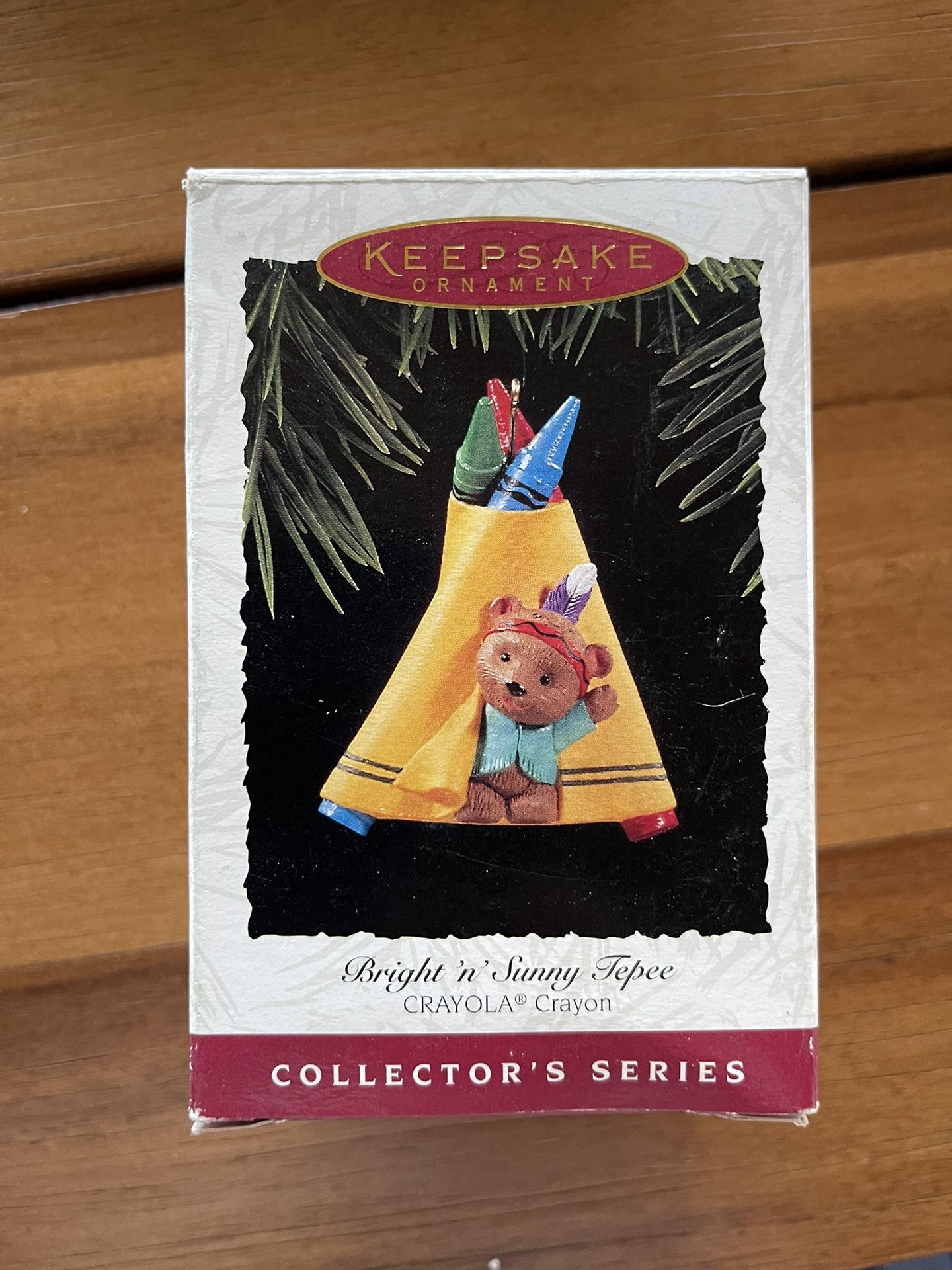 Crayola Ornament, Bright N Sunny Tepee