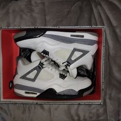Jordan 4  White Cement 