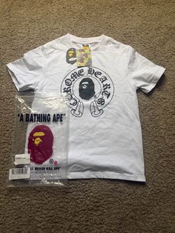 Chrome hearts bape shirt