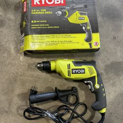 Ryobi Hammer Drill 5/8 🅰️ 6.2 Amp Motor 💥 Precio Firme $25