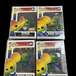 Stitch (Disney) Pride Rainbow Funko Pop!