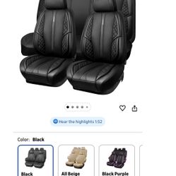 Rear Seat Covers