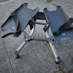 Bowflex Dumbells Rack