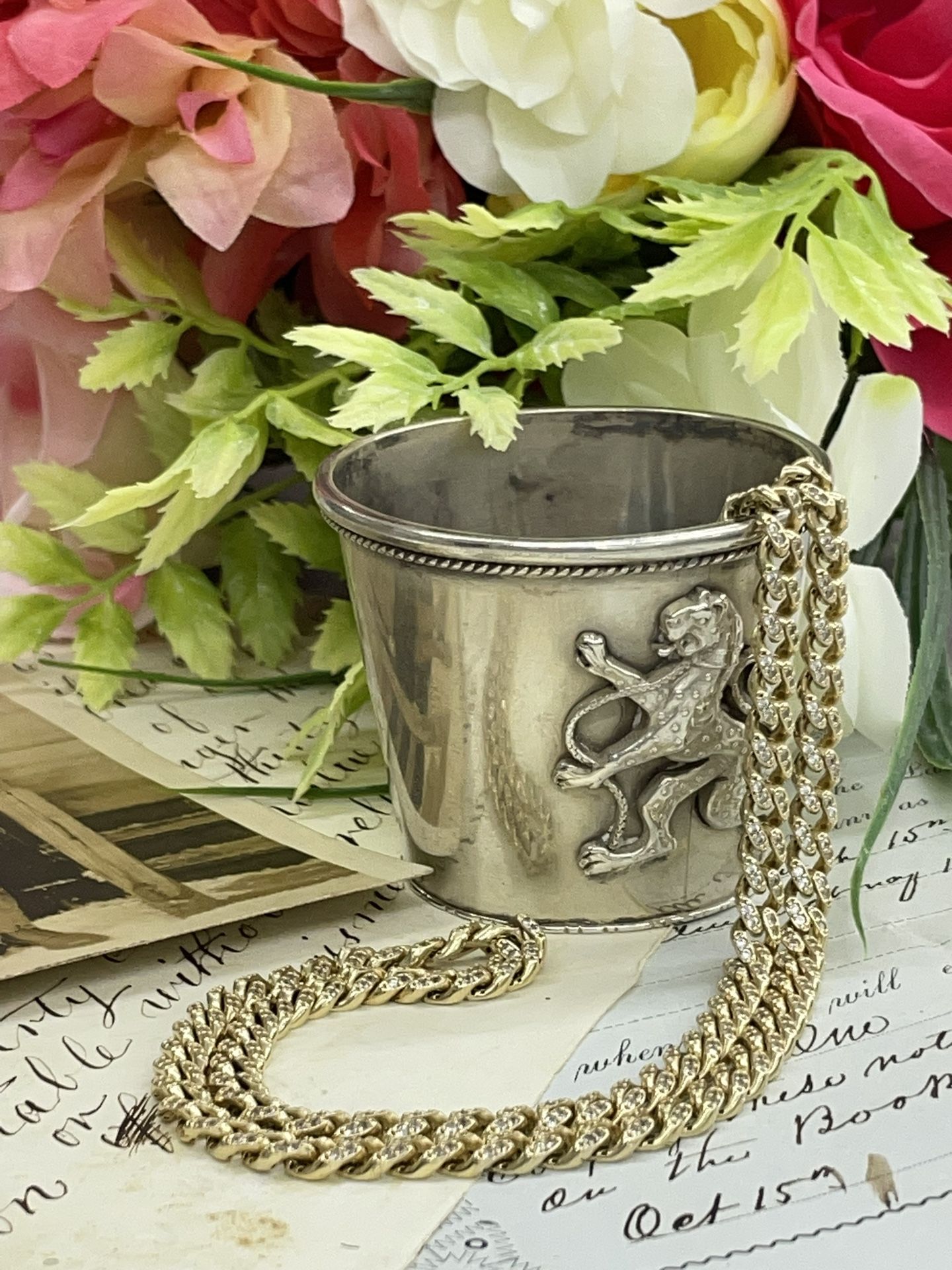 14k yellow gold chain, 34.2 grams