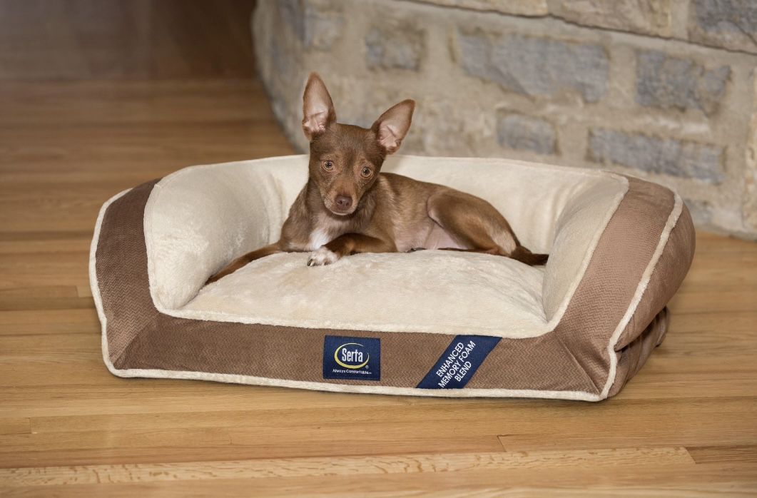 Dog Pet Bed / Couch - Brown