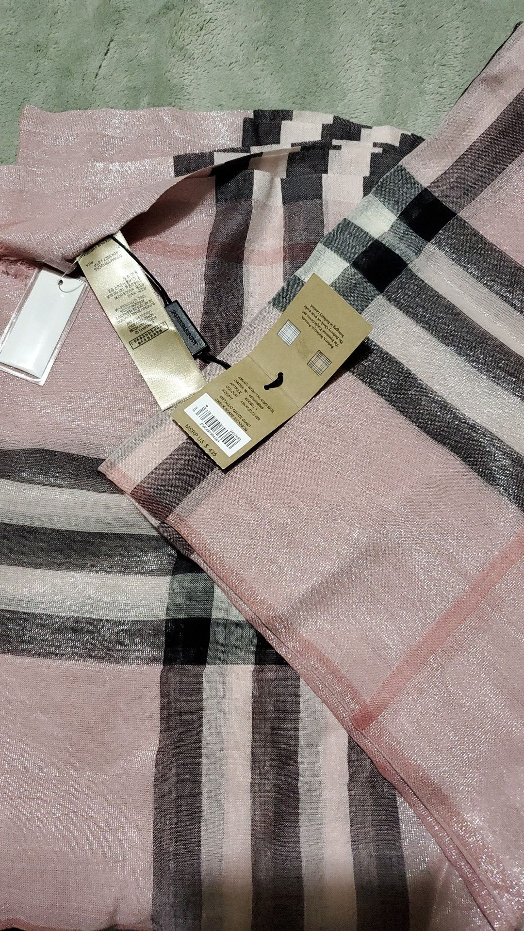 Scarf burberry