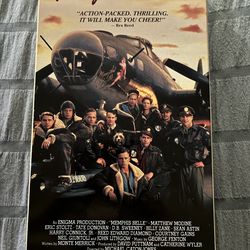 Warner Bros. Memphis Belle VHS Matthew Modine Eric Stoltz Military War PG-13