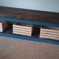 Wooden Beam Table 