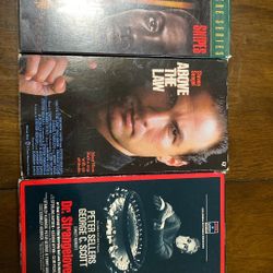 Lot Of 3 VHS 