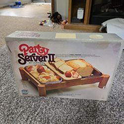 Party Server 2 By Corning.  New In Box. Never Opened. Circa 1980
