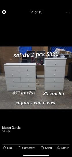 Dresser and chest