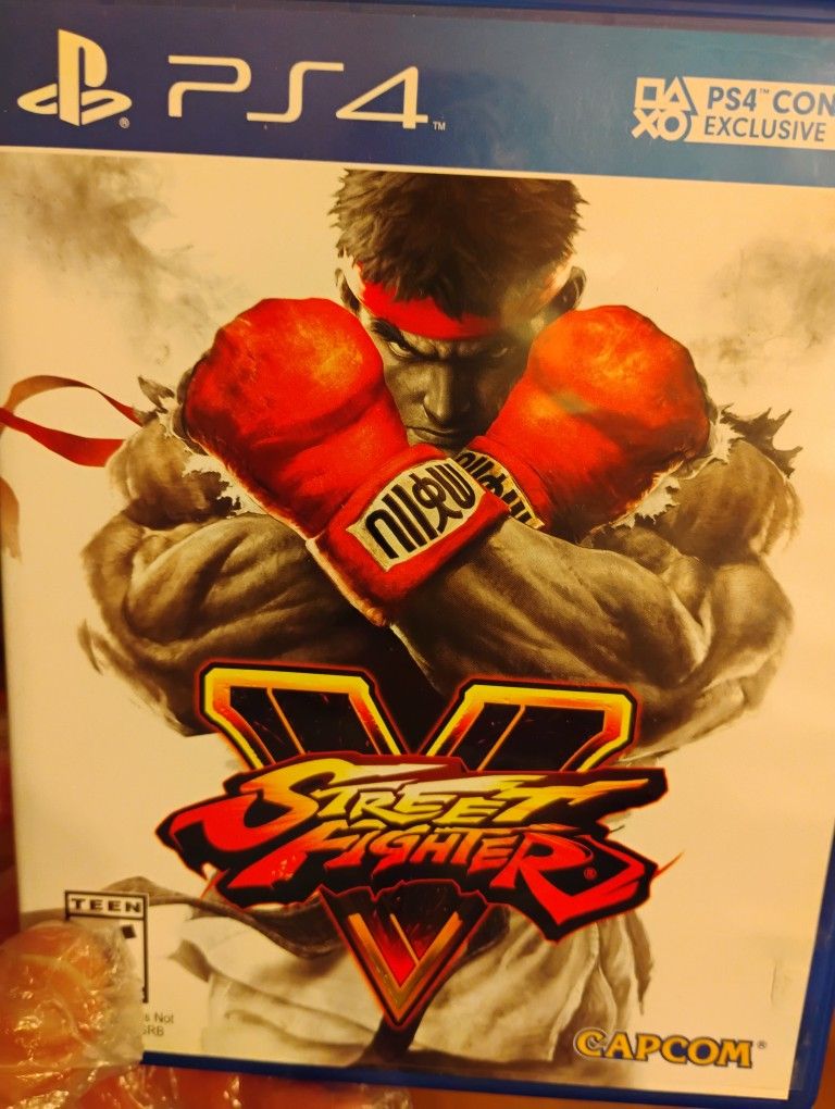 Street Fighter 5 fpr.Ps4